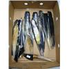 Image 1 : 13 letter openers ranging from 8-3/4" to 9" in length; 1 slate bladed knife with horn handle about 7