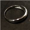 Image 2 : 925 Sterling Silver - 10K White Gold Diamond Ring w/ COA
