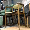 Image 2 : Group of assorted vintage dining, office & accent chairs