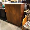 Image 2 : Office storage cabinet, Teak ? (approx 42" W x 16" L x 48" H)