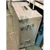 Image 2 : Aluminum Heavy Duty Rolling Case - approx 20 1/2" W x 11" L x 25" H