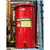 Image 1 : Group of 3 Rubbermaid commercial re step-on trash can - approx 20" H