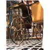 Image 2 : Group of assorted decorative items - includes 1 vintage kid bicycle/bird cage/wicker basket etc.