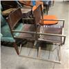 Image 2 : Group of assorted set dec chairs & tables - includes director chairs / office chair / tea table etc 