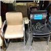 Image 2 : Group of assorted set dec chairs - includes leather armchair - approx 16 pcs