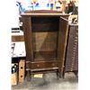 Image 2 : Solid wood cabinet - approx 31" W x 12" L x 57" H