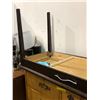 Image 2 : Mahogany wooden table/desk - approx 60" x 24" x 30"