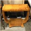 Image 1 : Art deco side table approx 25in x 12in x 23in H