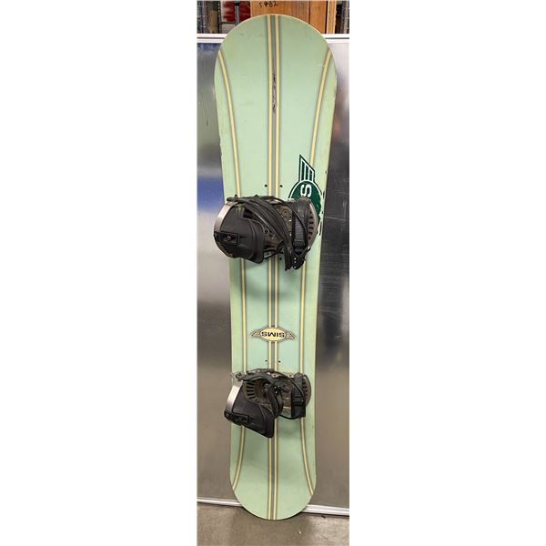 Sims snowboard W/ bindings