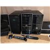 Image 2 : Group of assorted electronic items - includes 23in HP monitor / PROLIANT ML10 GEN9 / HP desktop comp