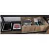 Image 1 : Group of assorted items - includes plaques / boxes full of books etc
