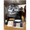 Image 2 : Group of assorted misc items - includes iPhone screen guard protectors / Belkin remote & wall mount 