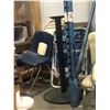 Image 2 : Large group of assorted items - includes box full of tarps / toilet / chairs / pipes etc
