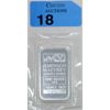 Image 1 : 1 Oz .999 Silver Johnson Matthey Bar 