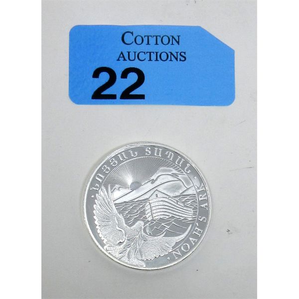 1 Oz .999 Silver 2023 Noah's Ark Coin 