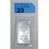 Image 1 : 1 Oz .999 Silver JBR Ethically Sourced Bar 