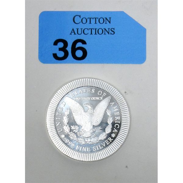 1 Oz .999 Silver E.Pluribus.Unum Round 