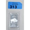 Image 1 : 1 Oz .999 Silver USA Indigenous/Buffalo Bar 