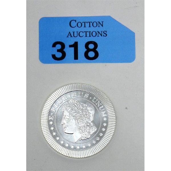 1 Oz .999 Silver E.Pluribus.Unum Round 