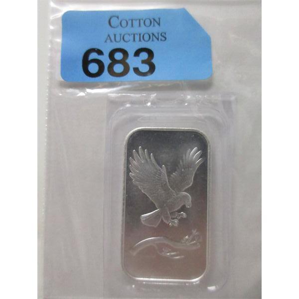 1 Oz .999 Silver Miner/Mule SilverTowne Bar 