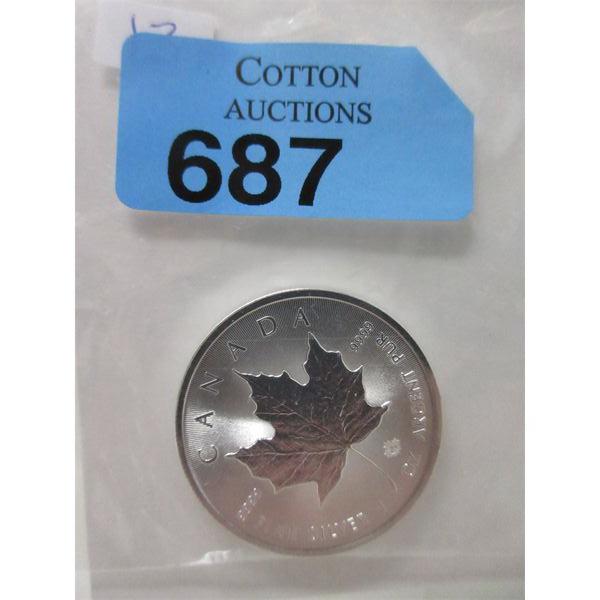 1 Oz .9999 Silver 2023 Canada Maple Leaf Coin 