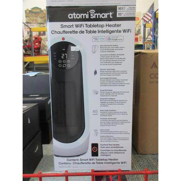 Smart WiFi Tabletop Heater by Atomi