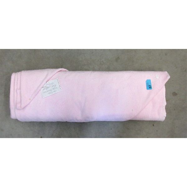 3.5 M of Pink Fire Side Wide Cotton Backing