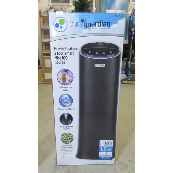 Pureguardian 100-Hr Cool Mist Tower Humidifier