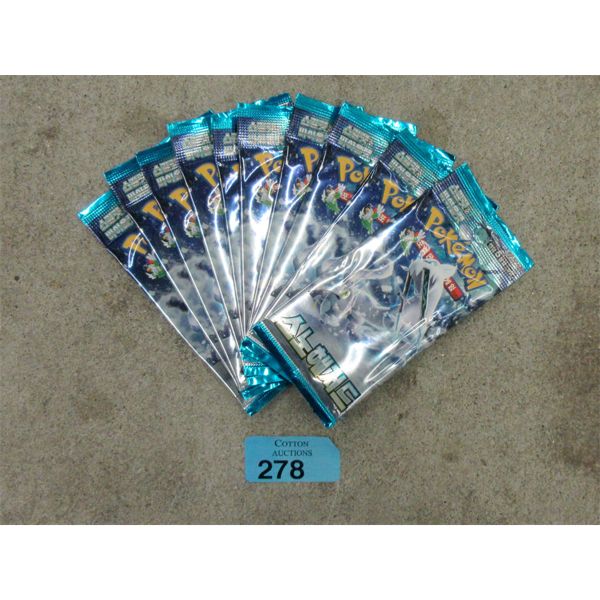 10 Pokemon Violet & Scarlet Booster Packs