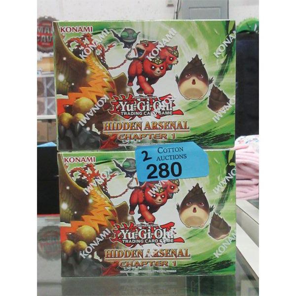 2 New Boxes of Yu-Gi-Oh Hidden Arsenal Cards