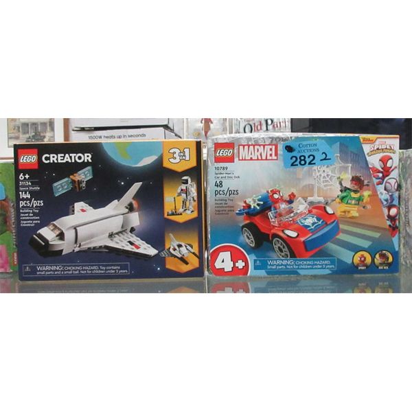 2 New LEGO Building Toy Sets