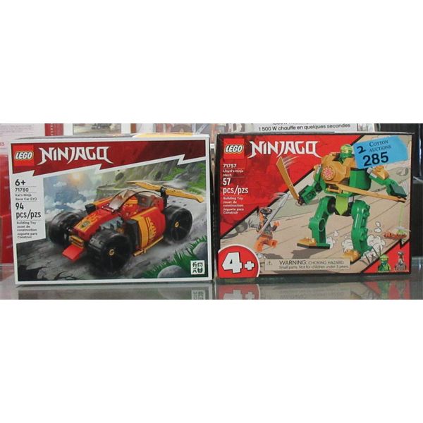 2 New LEGO Ninjago Building Toy Sets