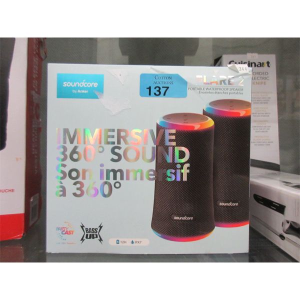 Flare 2 Portable Waterproof Speaker Set - Soundcore by Anker