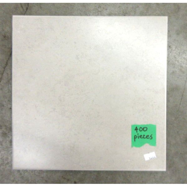 Skid of 400 New 12" x 12" Ceramic Floor Tiles 