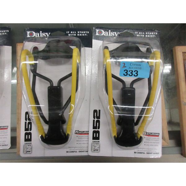 2 New Daisy Slingshots - Featuring Wrist Supports