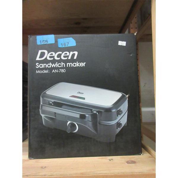 New Decen 3-in-1 Sandwich Maker - Model: AN-780