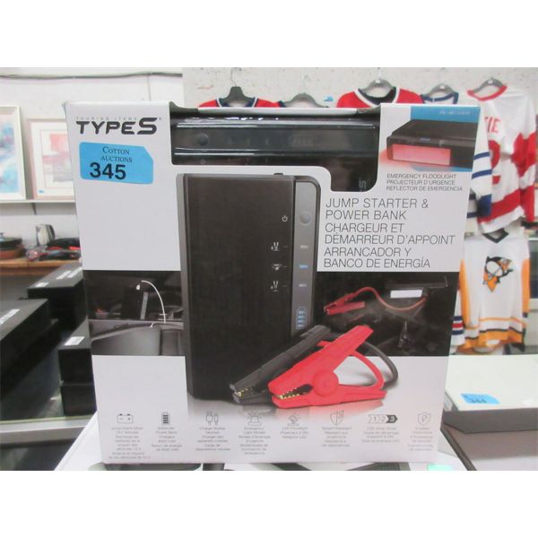 Type S Jump Starter & Power Bank 