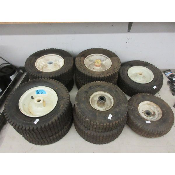10 Assorted Lawn Mower Wheels 