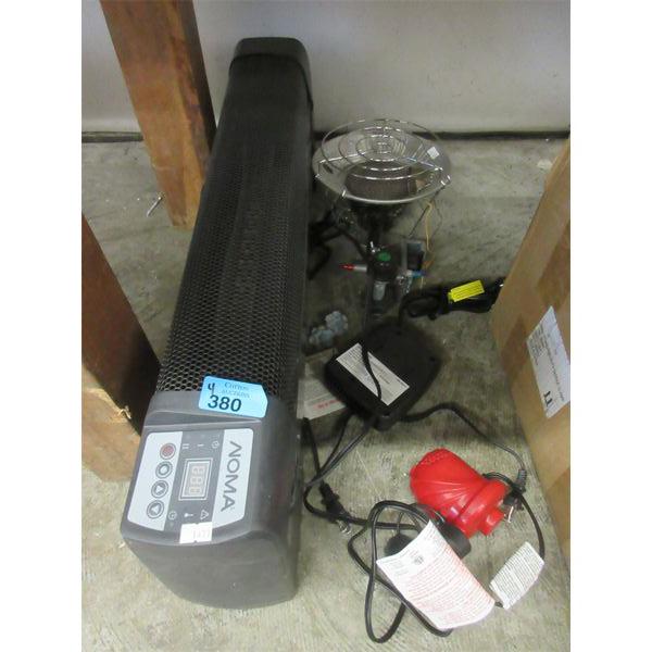Noma Heater & 3 Assorted Camp Goods 