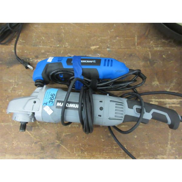 Maximum Polisher & MasterCraft Multi-Tool - Both Corded