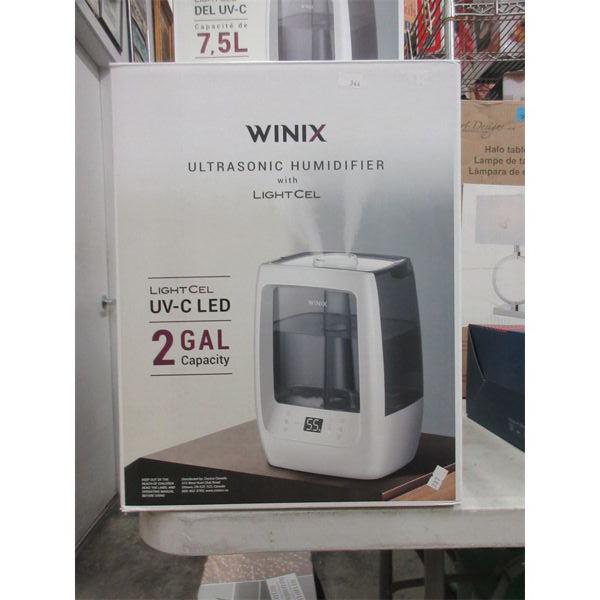 Winix 2 Gallon Ultrasonic Humidifier w/LightCel