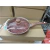 Image 1 : New Koch Red Non-Stick Aluminum Fry Pan w/Lid