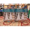 Image 1 : 2 Sets of Two Lighted Glitter Trees
