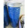 Image 1 : 8 Metal 200 L Food Grade Drums with Lids