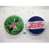 Image 1 : 2 New Metal Bottle Cap Wall Signs