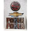 Image 1 : 4 New Metal Wall Signs - Poker, Chevy & Man Cave Motifs