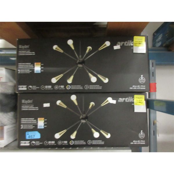 2 Artika "Wayden" LED Pendant Lights