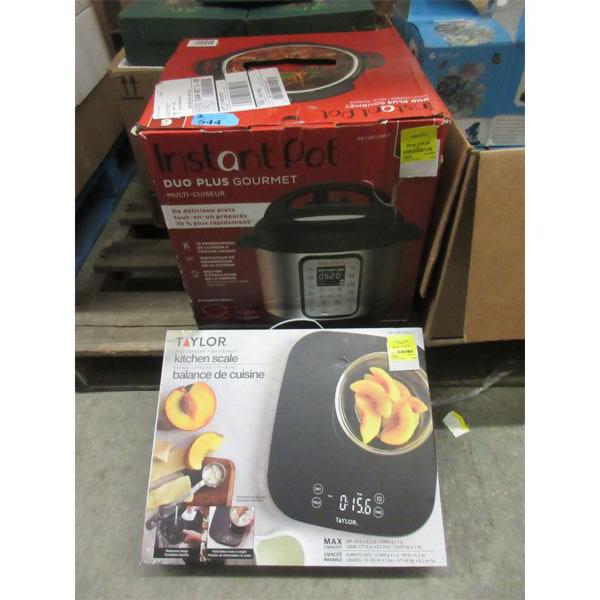Instant Pot Multi Cooker & Taylor Kitchen Scale 