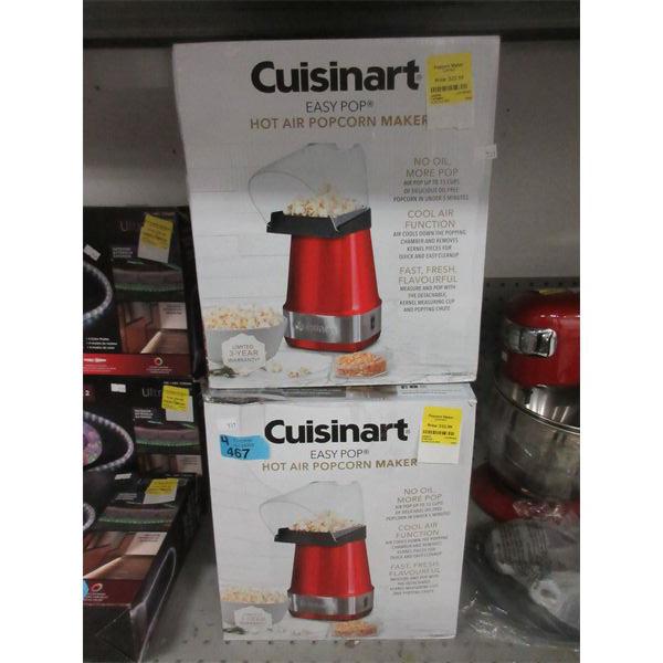 4 Cuisinart Easy Pop Hot Air Popcorn Makers