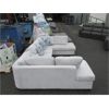 Image 2 : 3 Piece White Sectional Sofa - Customer Return 